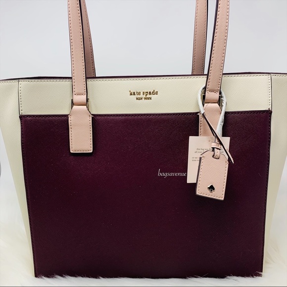 kate spade Handbags - Kate spade Cameron laptop tote in cherrywood red